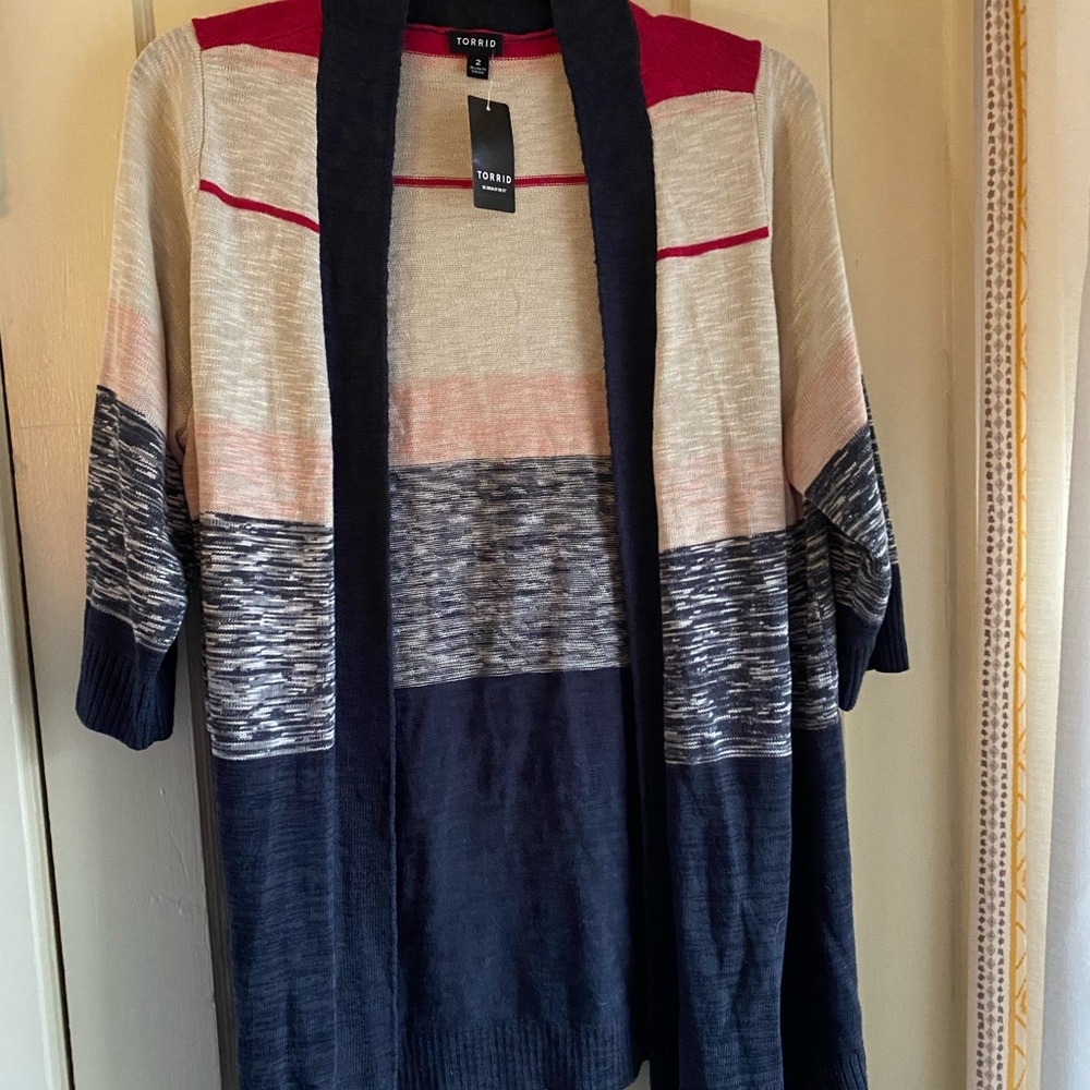 Plus size cardigan